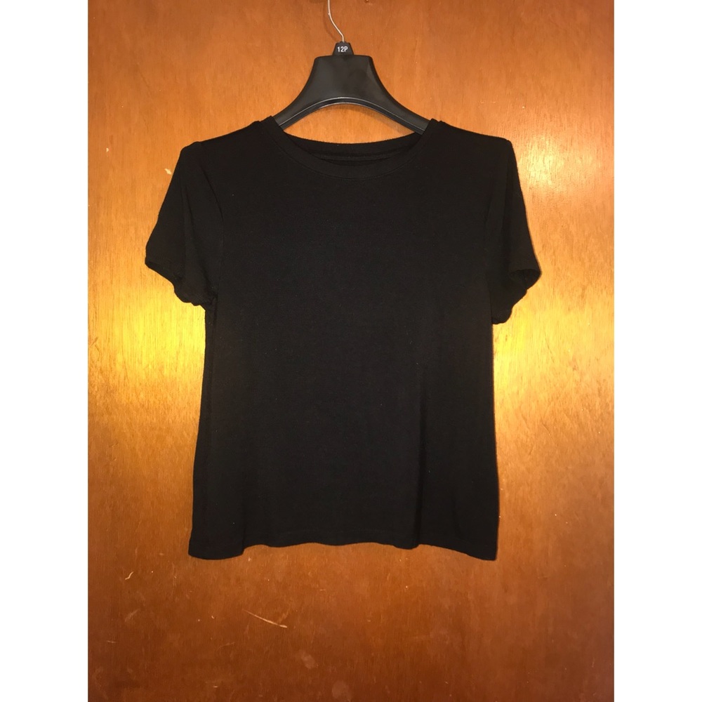 Black Crop Top